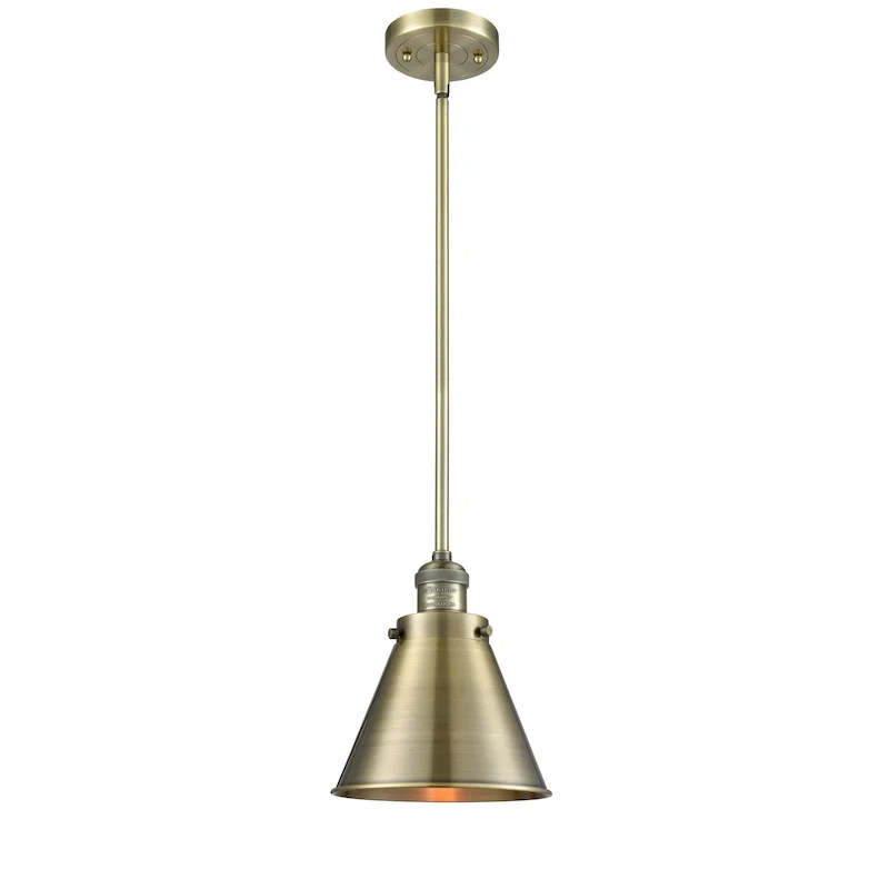 Innovations Lighting Appalachian - 1 Light 8  Stem Hung Mini Pendant