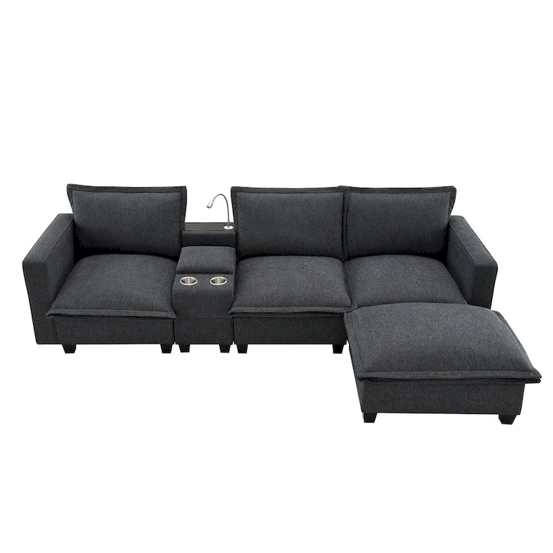 Harper&Bright Designs Modern Multi-fuctional Sectional Cloud Sofa