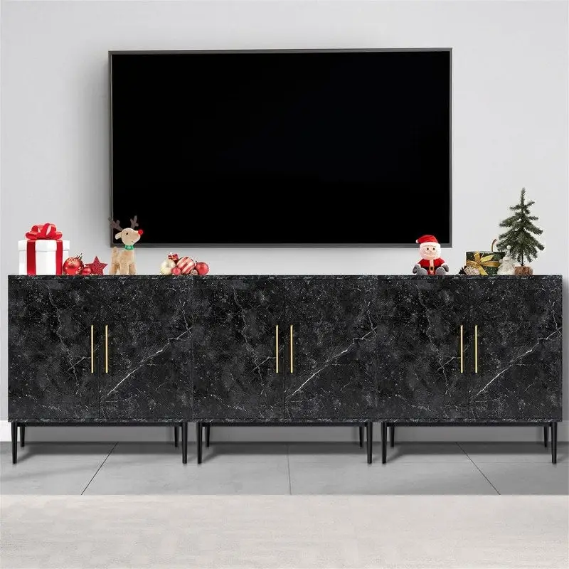 Modern Buffet Cabinet - 15.7D x 31.1W x 31.5H