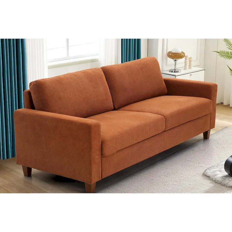 77 In Transitional Upholstered Living Room Sofa