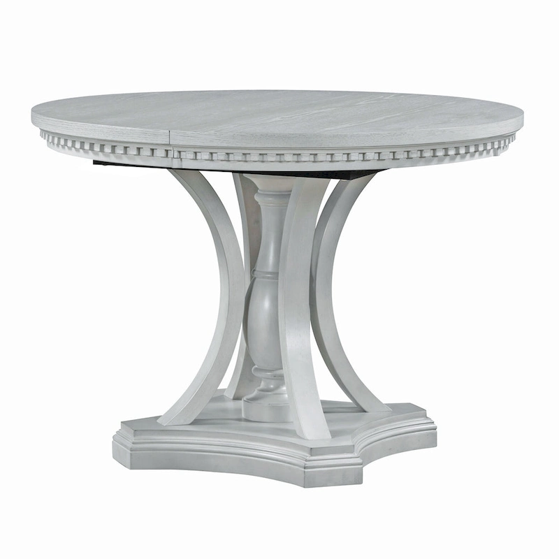 Nestfair Retro 5-piece Dining Set with 4 Chairs and Extendable Table