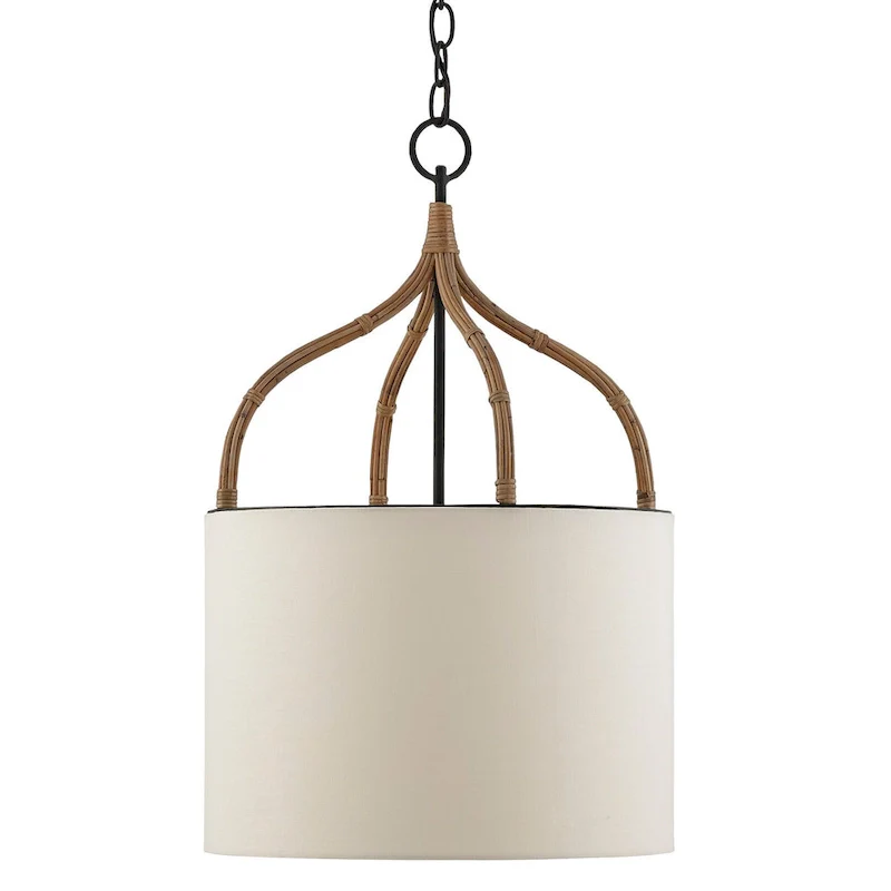 Currey & Company Dunning Pendant - 24.25 h x 15.5 dia