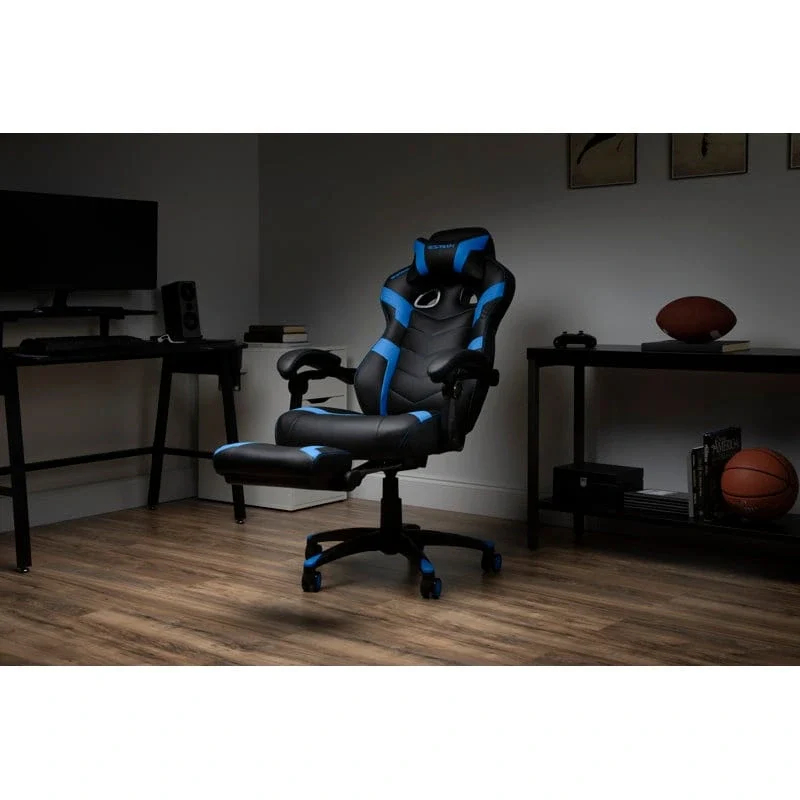 RESPAWN 110 Pro Gaming Chair - Gaming Chair with Footrest, Ergonomic Computer Desk Chair