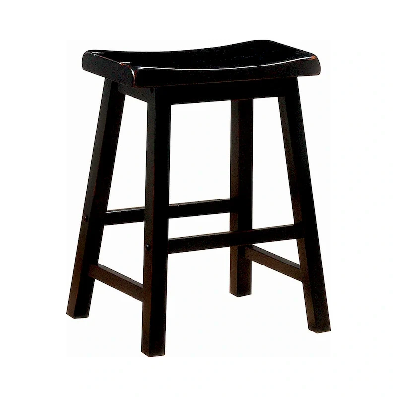 Saddle-style Stools (Set of 2)
