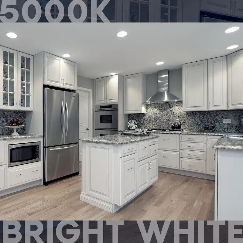 Luxrite BR40 LED Light Bulbs, 13W=85W, Dimmable, 1100 Lumens, Damp Rated, UL Listed, Energy Star, E26 Base 6-Pack