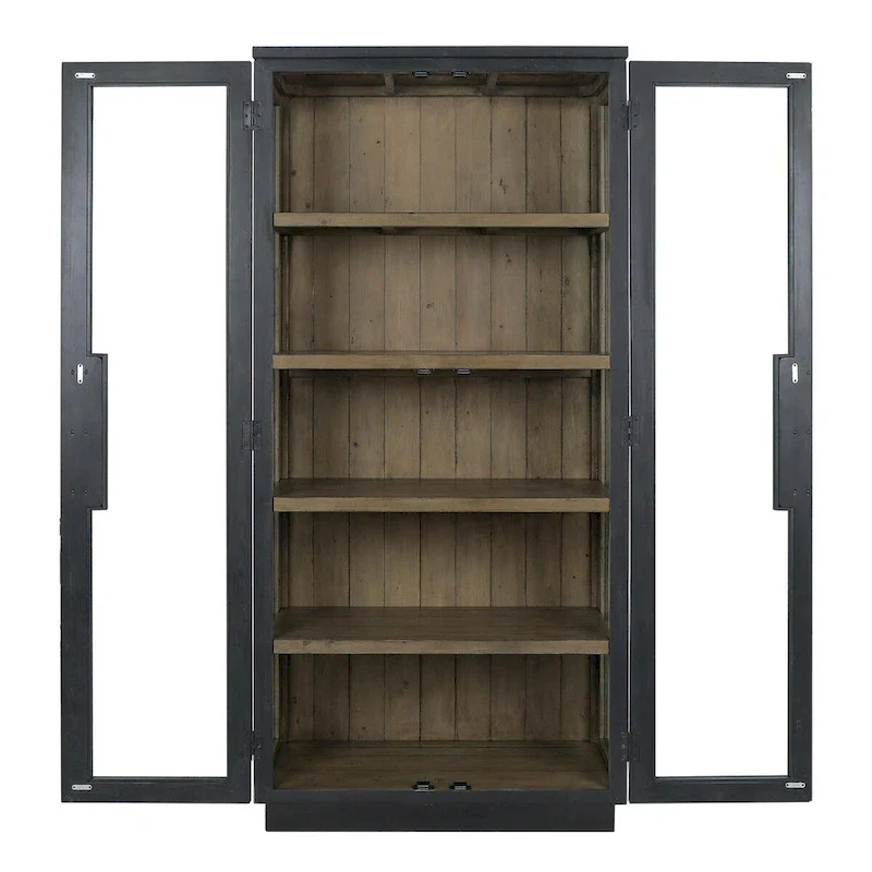 Classic Home Larson 82 Reclaimed Pine Wood Cabinet