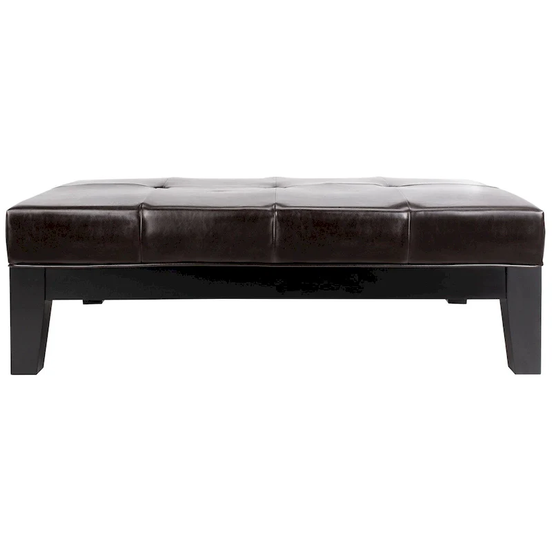 Solid Wood Cocktail Ottoman