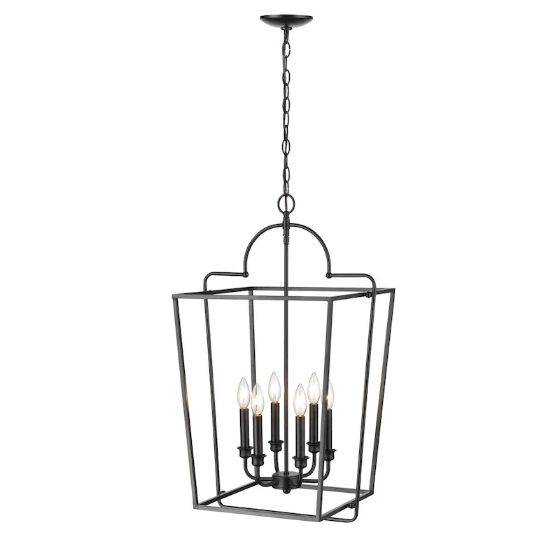 Metal 6 Light Pendant light