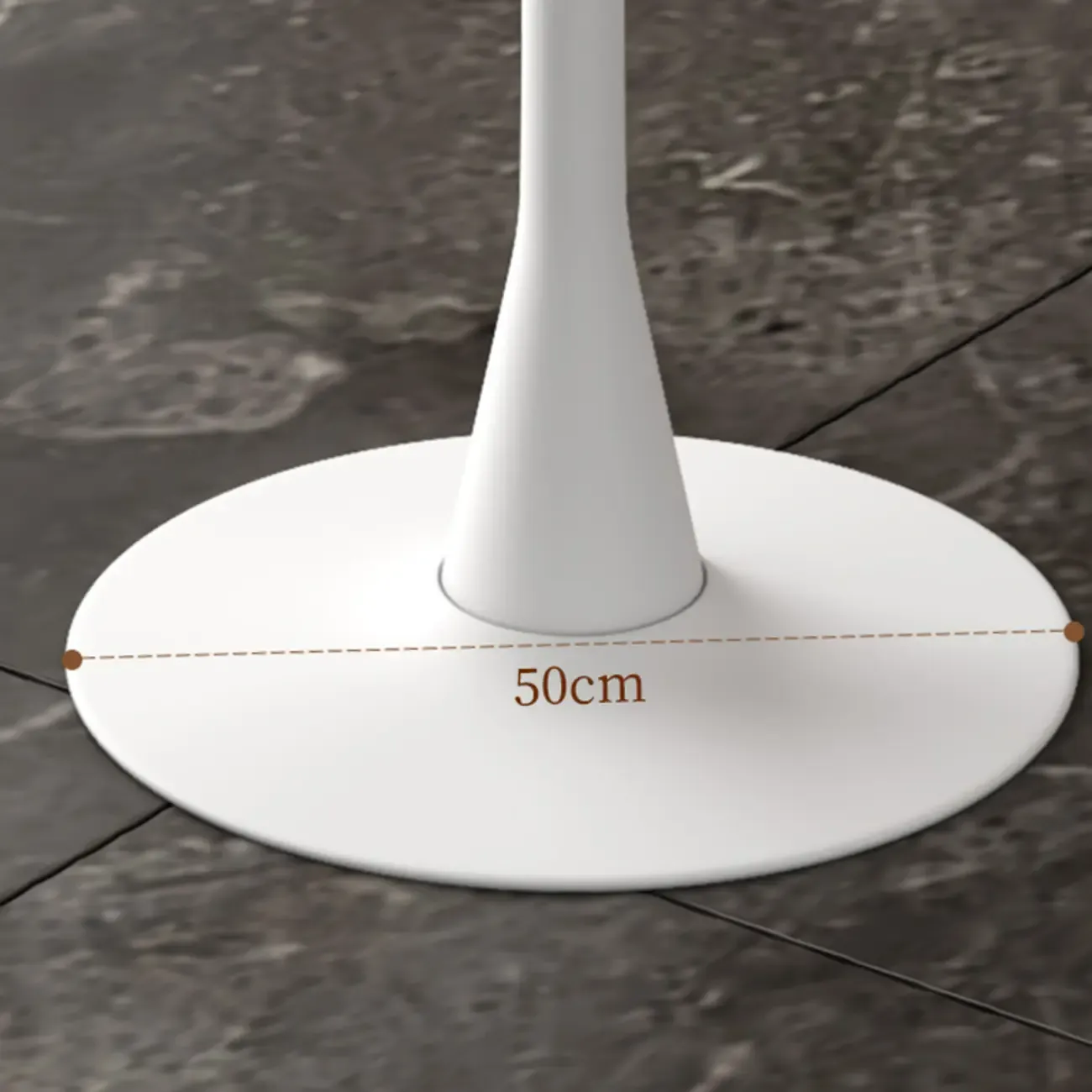 Modern Matte Black Metal Pedestal Round Wood Bar Tables