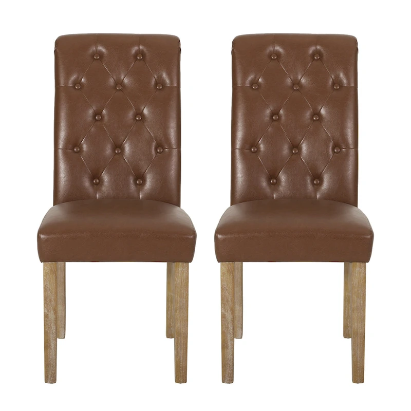 Aruda Upholstered Dining Chair (Set of 2) by Christopher Knight Home