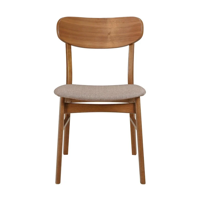 Whisten Walnut 5-piece Solid Wood Dining Set