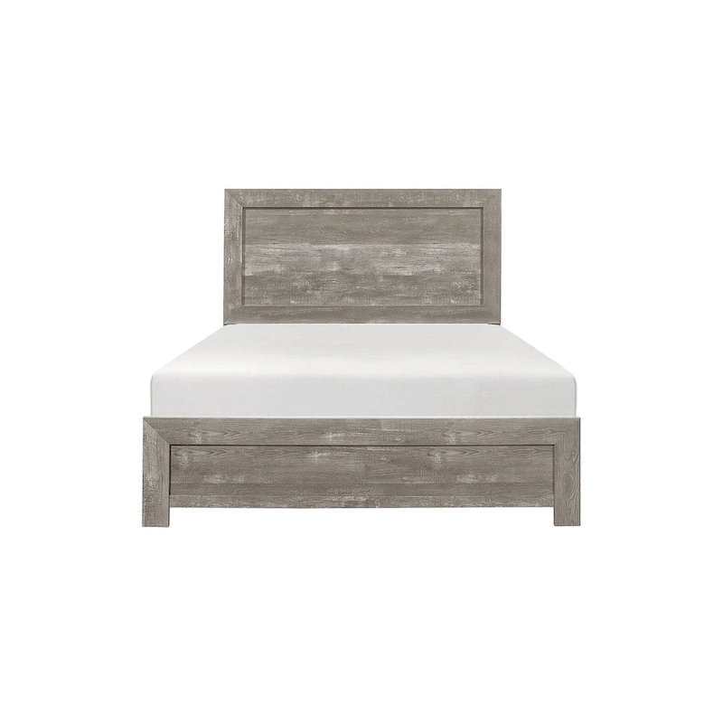 Tabina 3 Piece Gray Modern Panel Bedroom Set