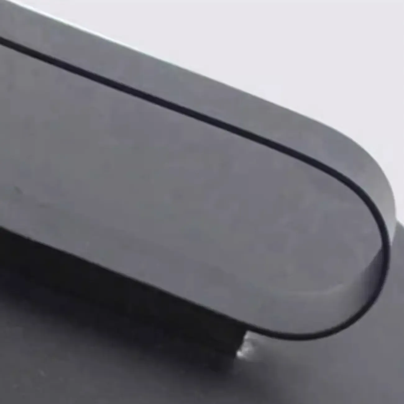 Black Metal Cylindrical Glass Post Cap Light