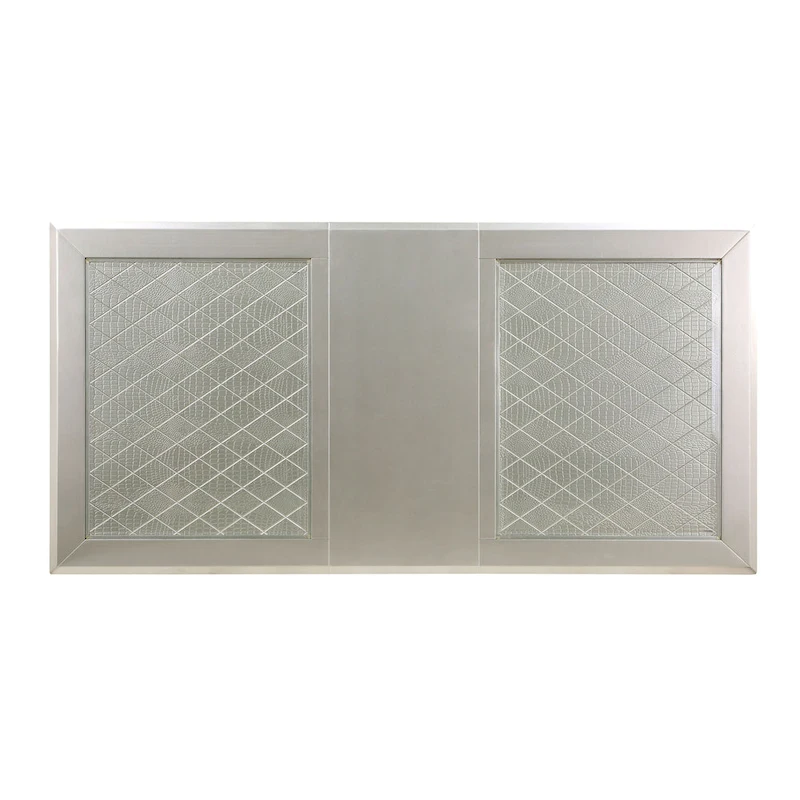 Medlee Glam Grey Wood 7-Piece Dining Table Set by Furniture of America