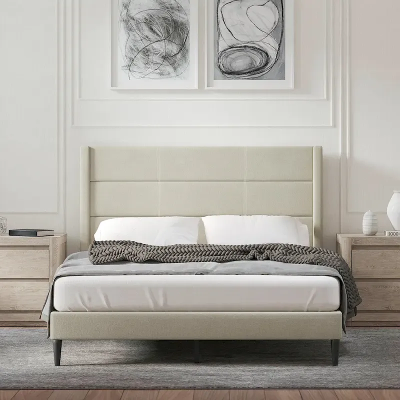 Pax Upholstered Platform Bed