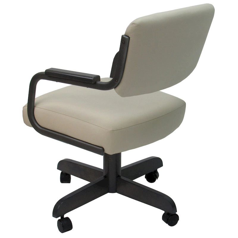 Swivel Tilt Kitchen Caster Chair with Wheels M-115 - 18 inch Seat