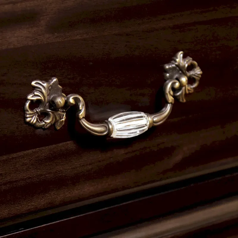 Vame Traditional Walnut Solid Wood 3-Piece Poster Bedroom Set by Furniture of America