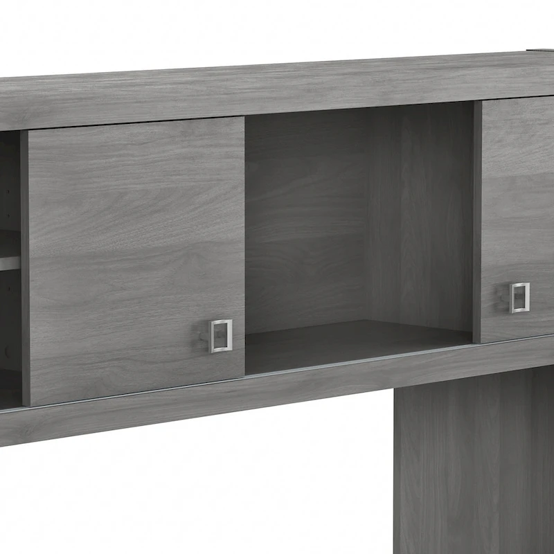 Echo 60W Credenza Desk with Hutch by Bush Business Furniture