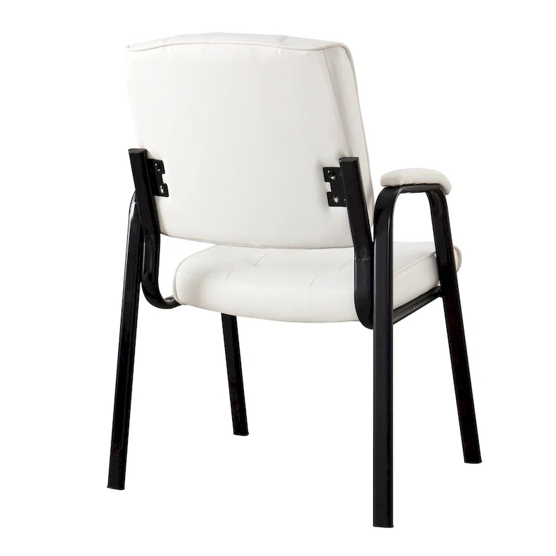 Premium Leather Executive Office Chairs with Padded Armrest