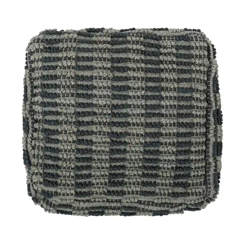 Wallsburg Boho Fabric Cube Pouf by Christopher Knight Home