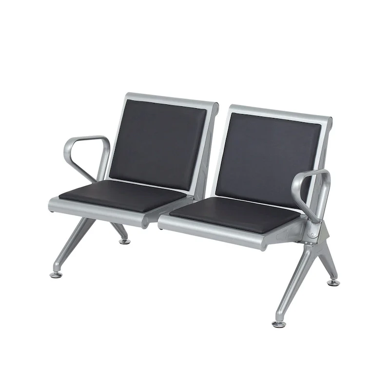 PU Leather Office Waiting Room Chairs - Reception Guest Bench