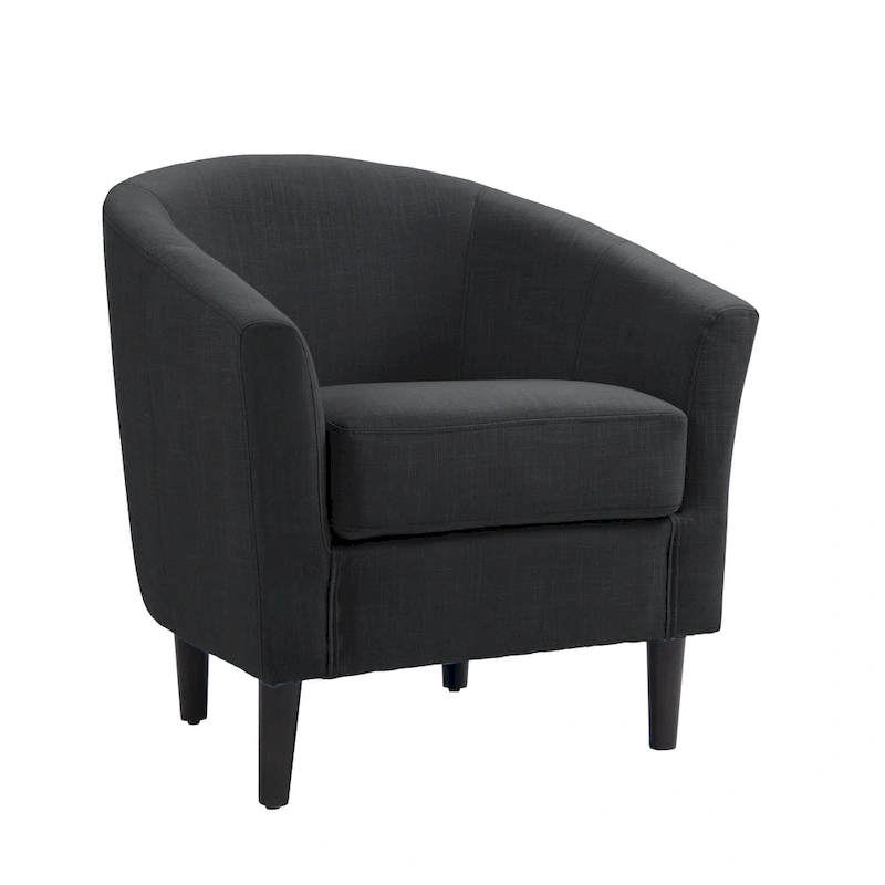 Modern Accent Chair Upholstered Barrel Chair