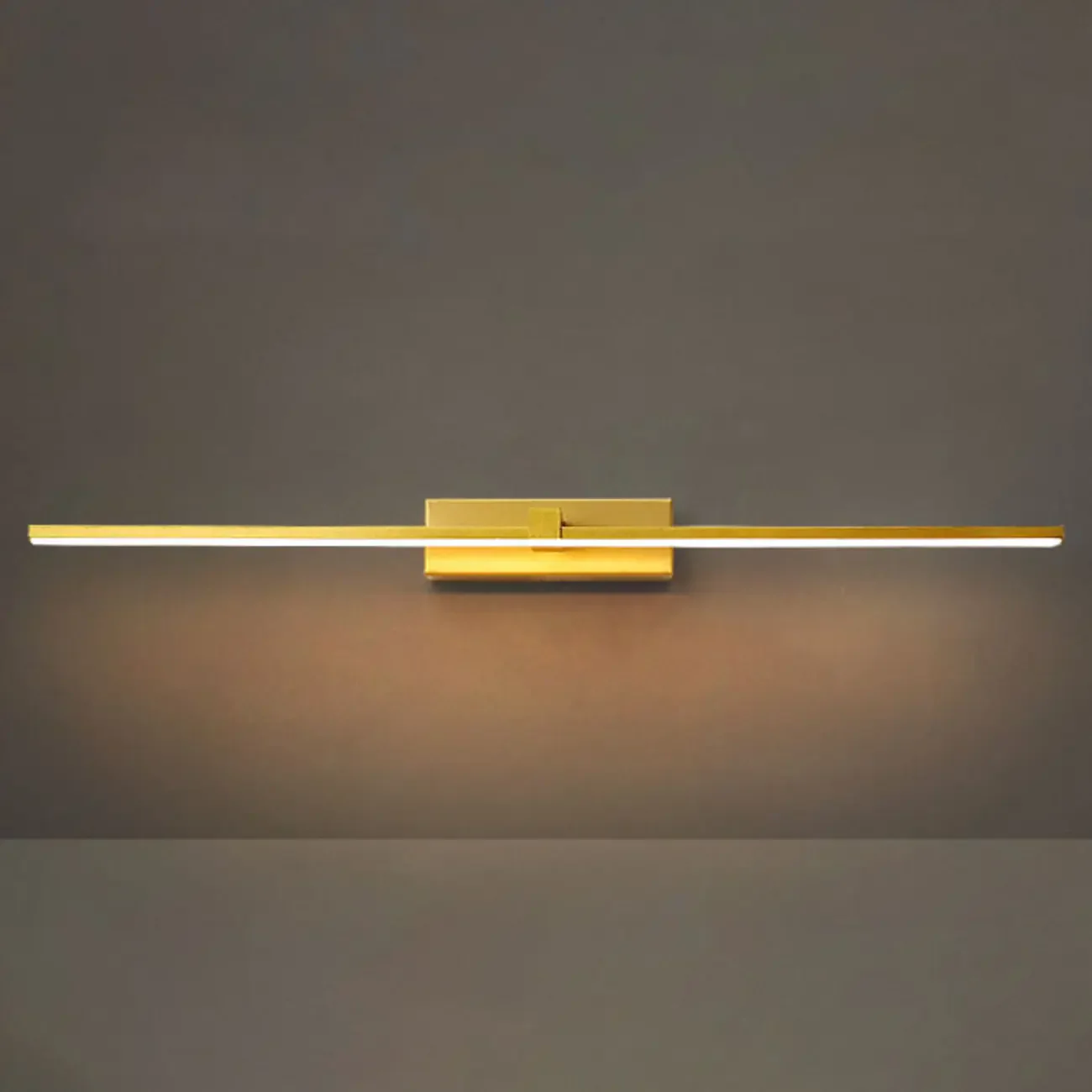 Modern Metal Linear LED Vanity Light with Third Gear Dimming