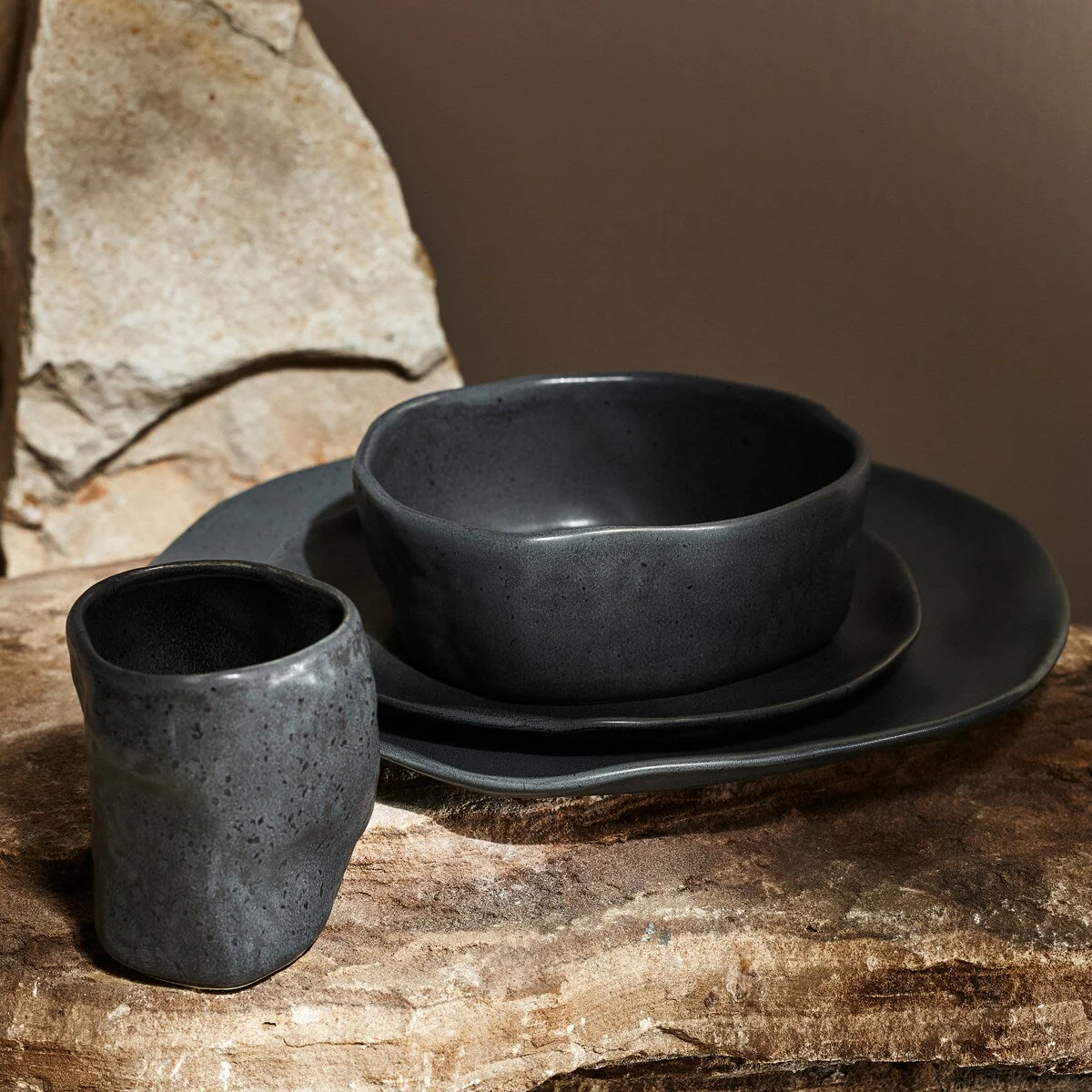 Stone by Mercer Project ATIK Stoneware Dinnerware Set