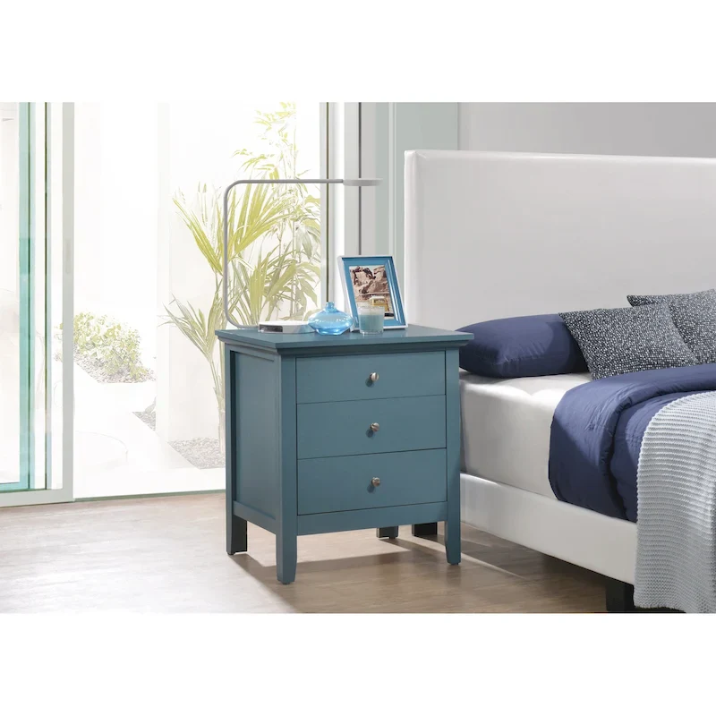 Hammond 3-Drawer Nightstand (26 in. H x 24 in. W x 18 in. D)