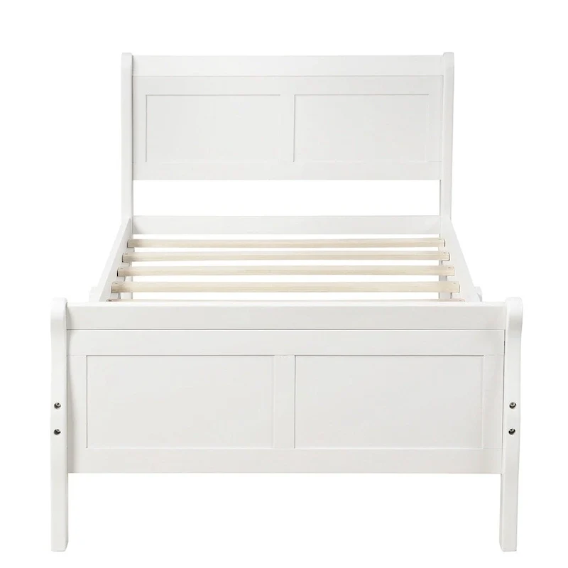 Wood Twin Frame Bed
