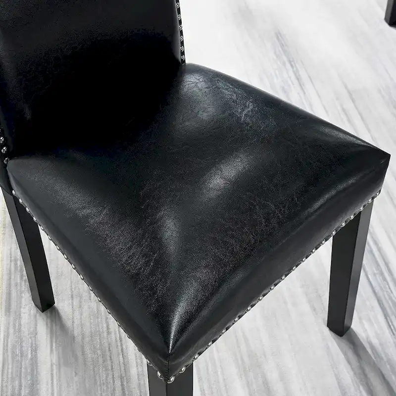Faux Leather Dining Chair