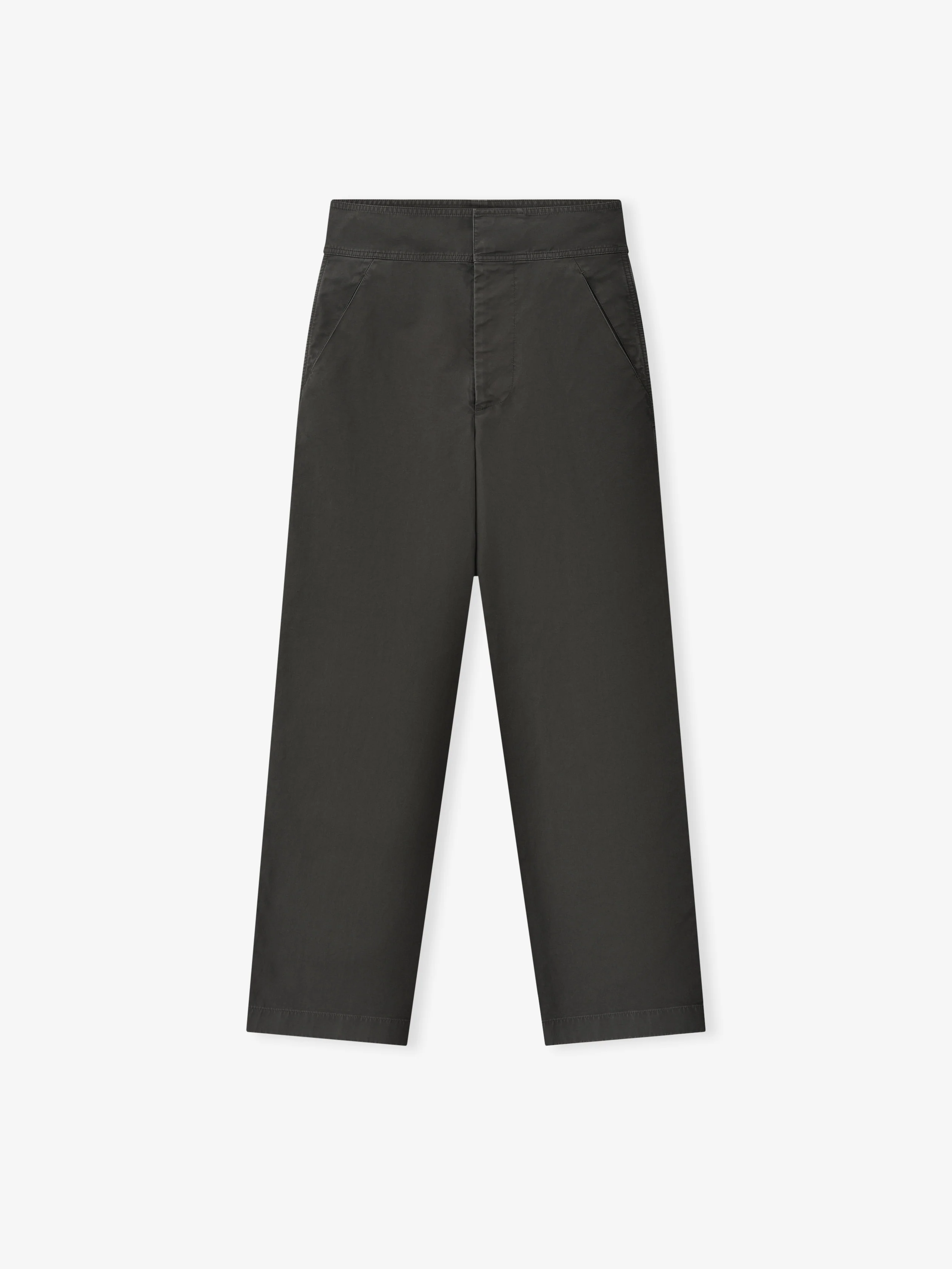 Garment Dyed Cotton Casual Pant