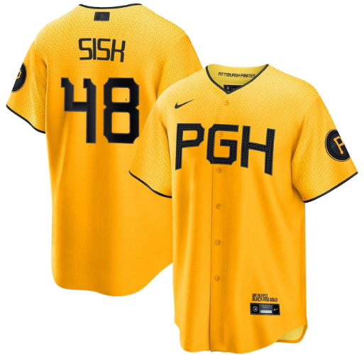 Evan Sisk Pittsburgh Pirates City Connect Jersey