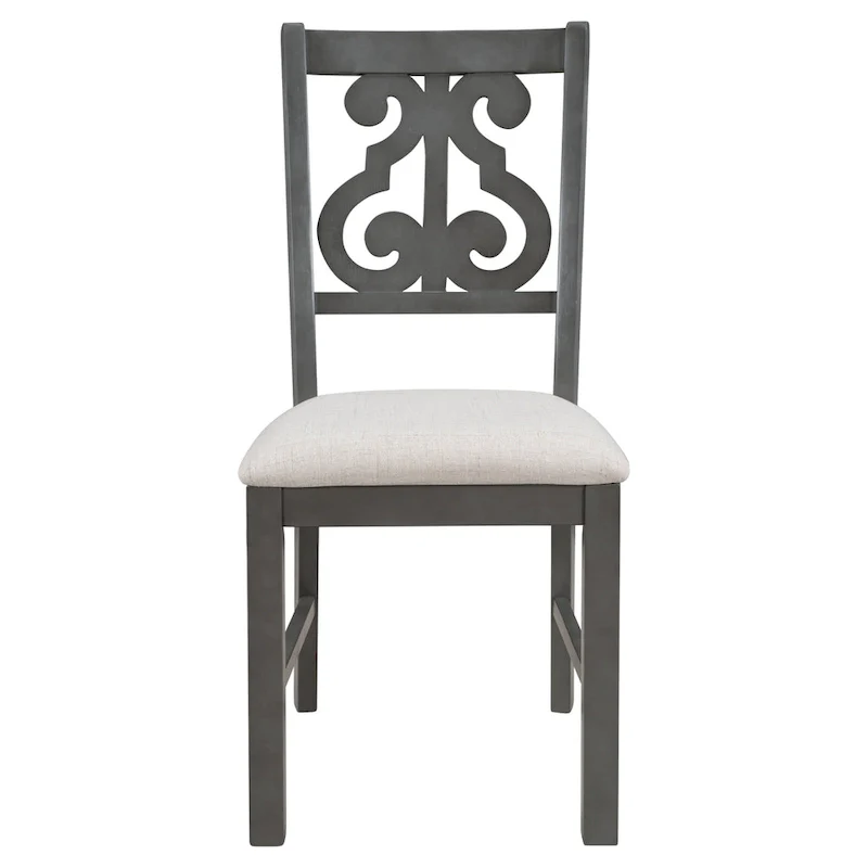 5-Piece Round Dining Table and Chair Set