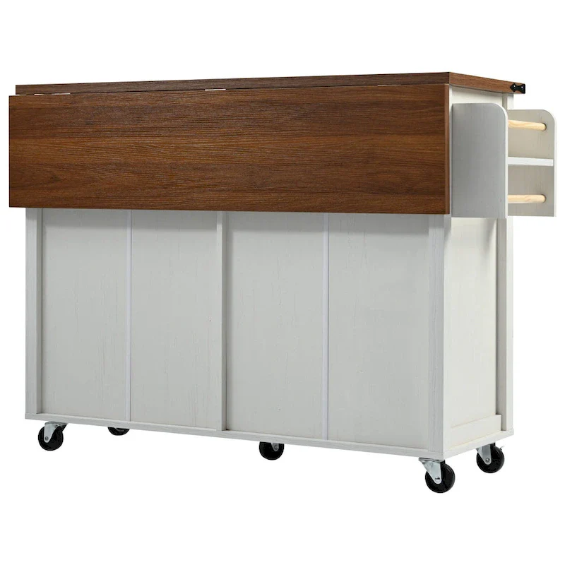 Rolling Kitchen Cart on Wheels