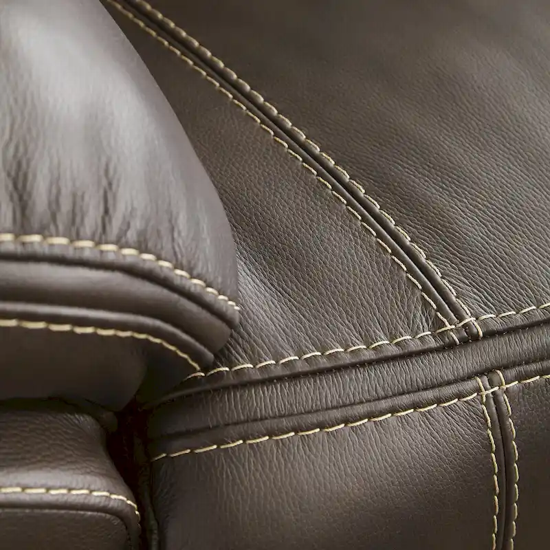 Signature Design by Ashley Dunleith Brown 5-Piece Power Reclining Sectional - 123 W x 123 D x 43 H