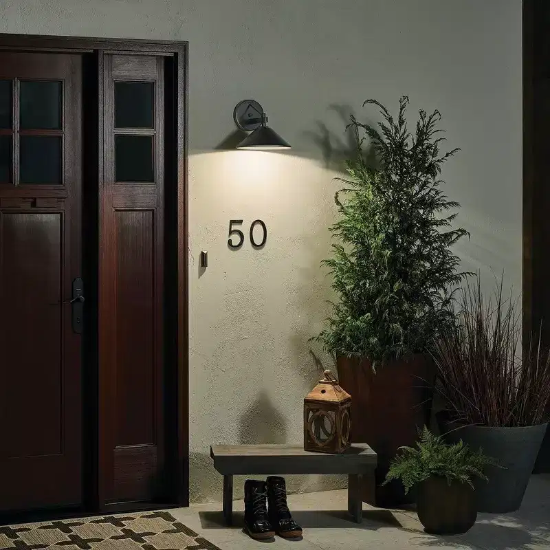Kichler Lighting Ripley 1 - Light Wall Light in Olde Bronze