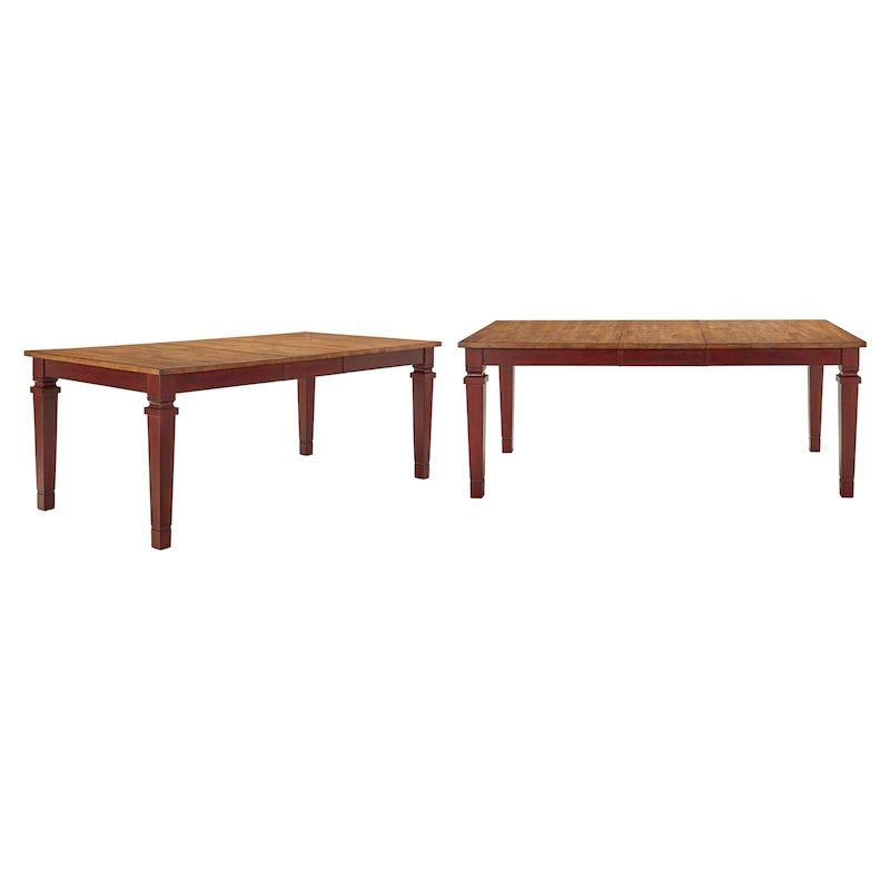 Vikos Solid Wood 64-82 Extendable Dining Table