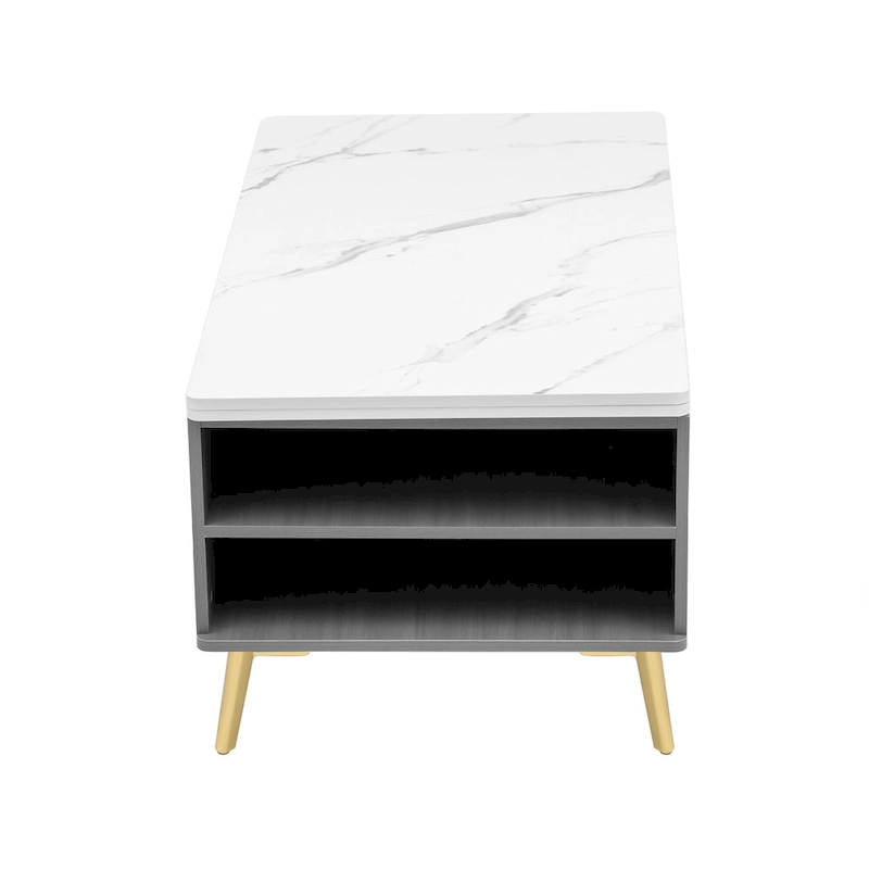 Lift Top Coffee Table Multi Functional Table with Drawers