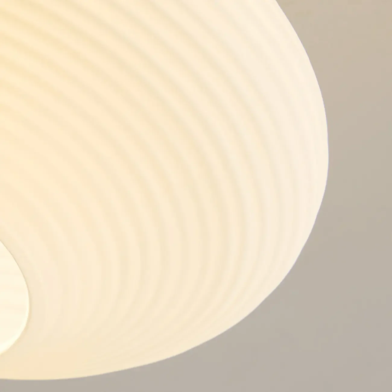 5 to 9 Inch Geometric Wooden Semi Flush Ceiling Light