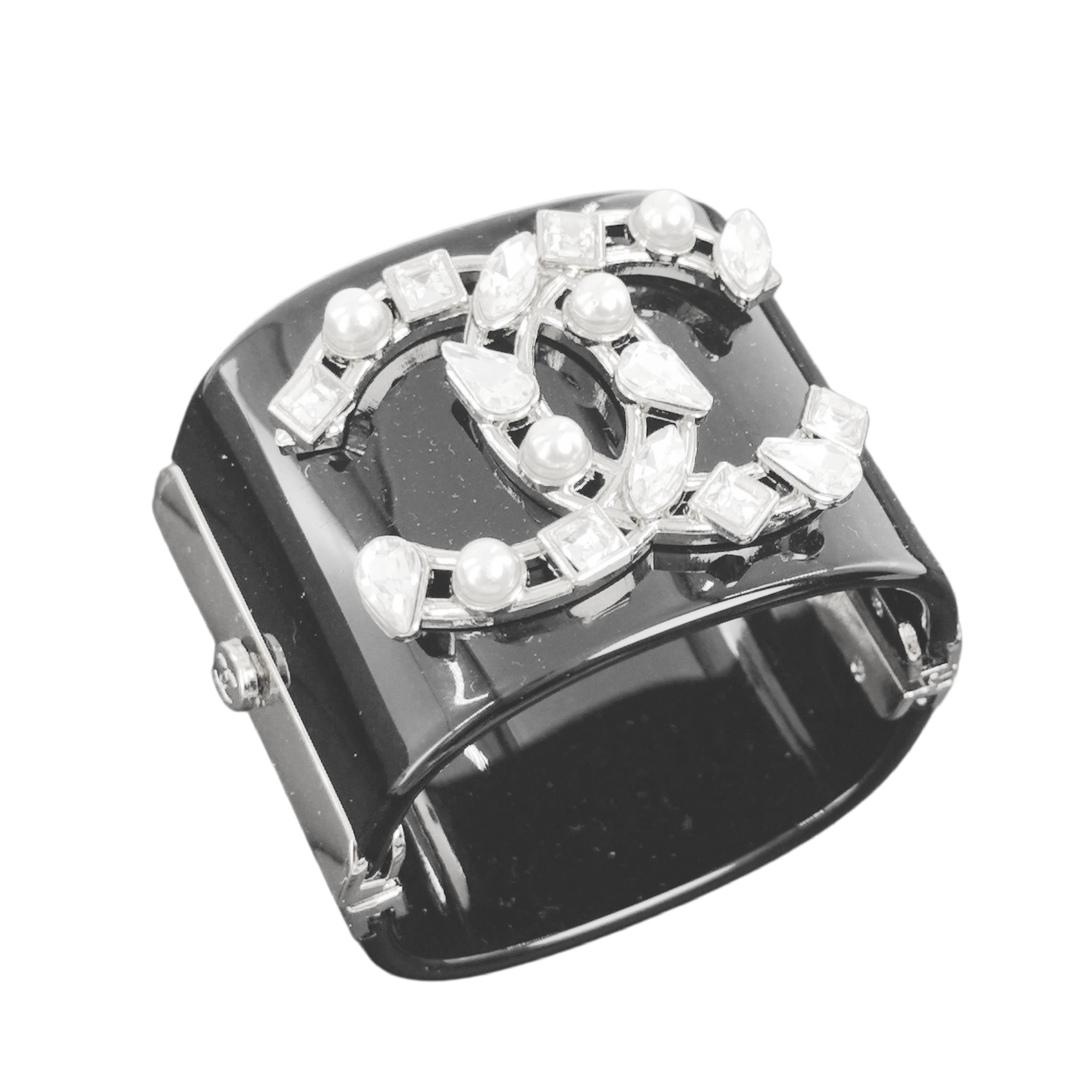 CCS071 cc acrylic cuff bracelet - ccjewelryacc