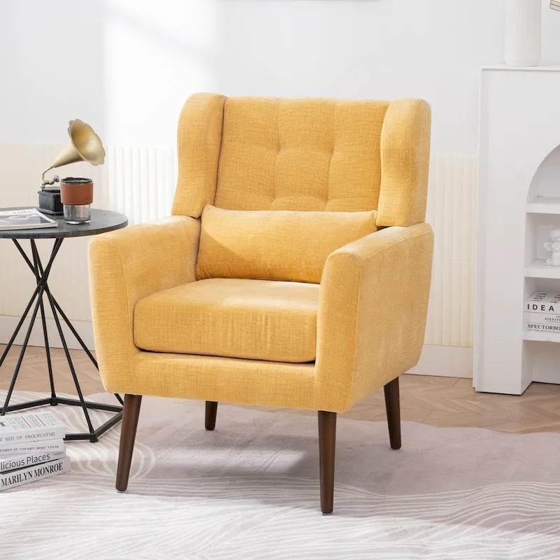 Modern Accent Chair Comfy Reading Chair Lounge Armchair