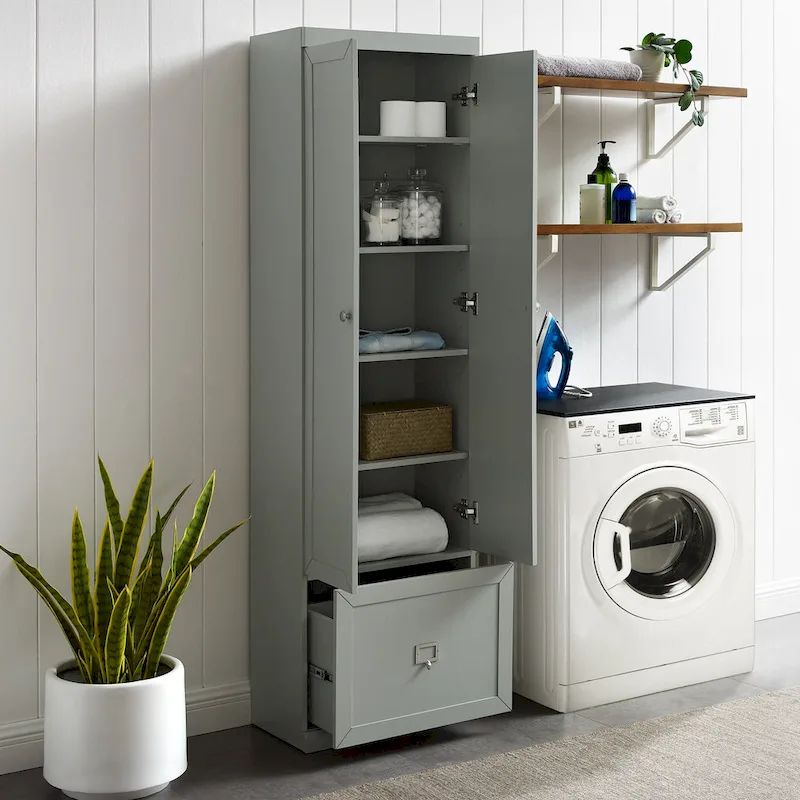 Crosley Harper Convertible Pantry Closet - 12.5 x 22 x 74