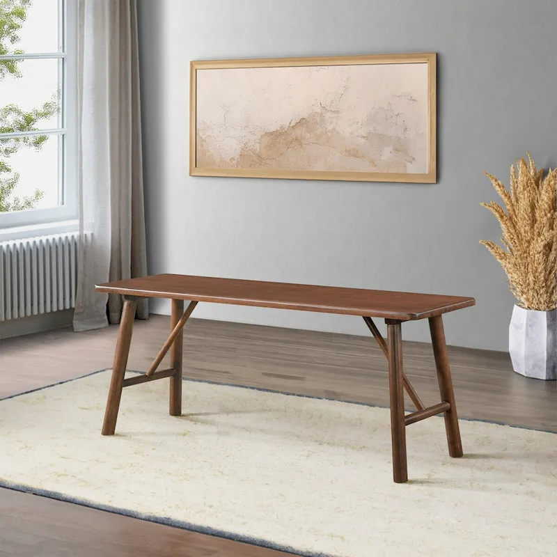 Solid Wood Bench