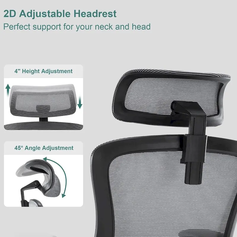 Mesh Office Chair, Home Office Desk Chairs with High