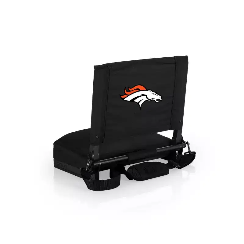 NFL Denver Broncos Stadium Seat Cushion with Back Support