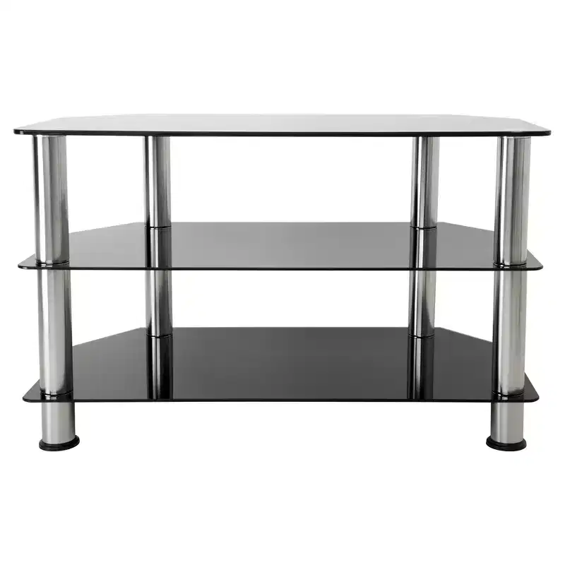 AVF Glass Shelves TV Stand for TVs up to 42" Black