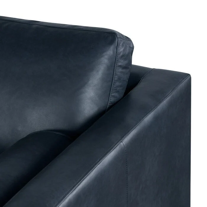 Poly & Bark Napa 104.5  Left Sectional Sofa - Full Grain Genuine Italian Leather