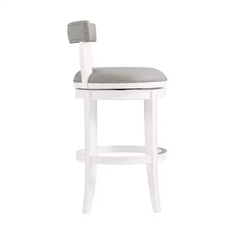Set of 2 Hanover Swivel Bar Height Stools - Alaterre Furniture