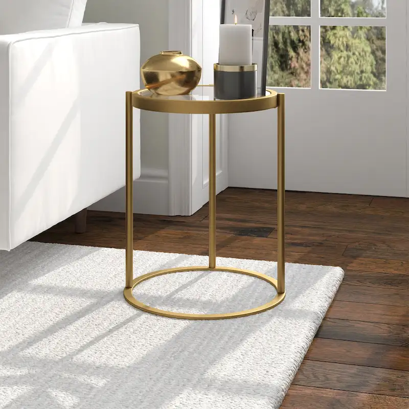 Duxbury 16 Wide Round Side Table
